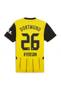 Borussia Dortmund Julian Ryerson #26 Voetbaltruitje Thuis tenue 2024-25 Korte Mouw